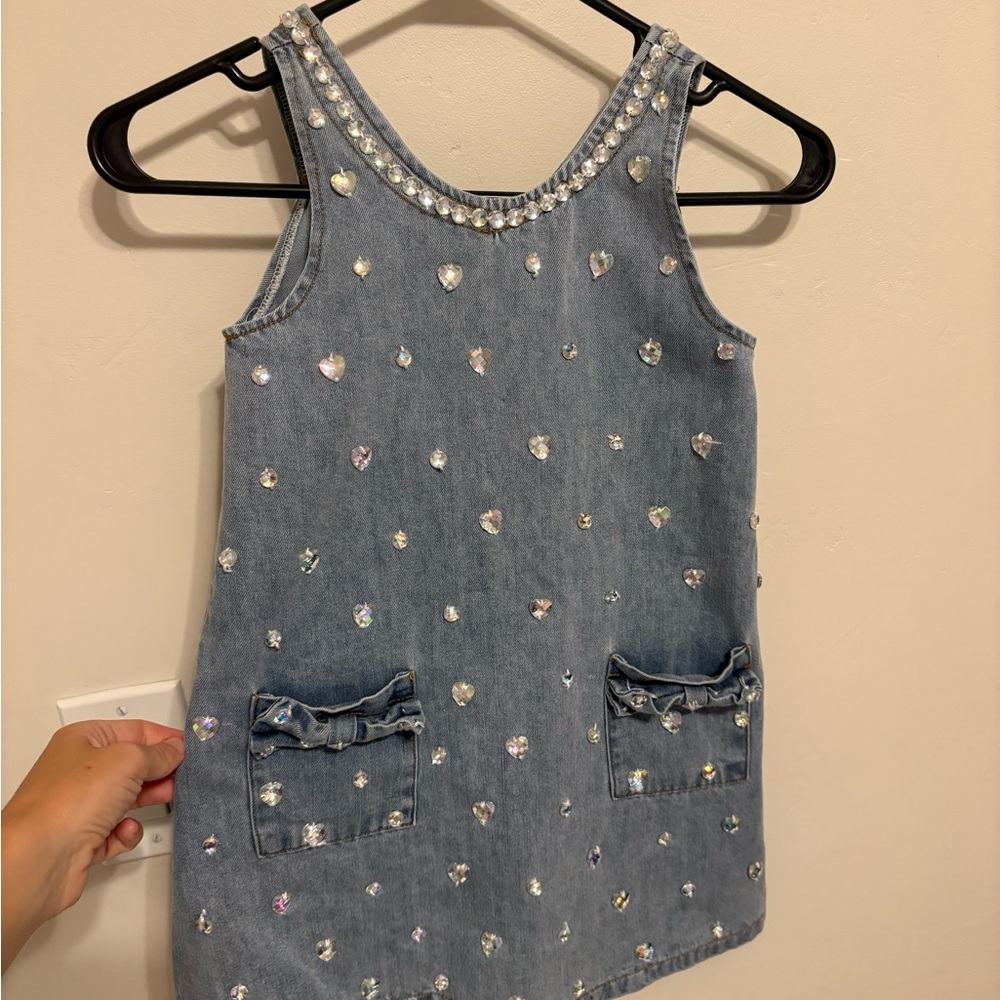 Lola + The Boys Light Blue Denim Dress
